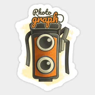 Classic camera Sticker